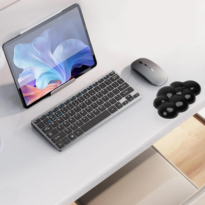 Gel Cloud Keyboard and Mouse Wrist Rest, Cute Wrist Support and Arm Support Keyboard Rest for Keyboard and Mouse Typing Pain Relief，Suitable for Office/Computer/Laptop/Gaming（White）