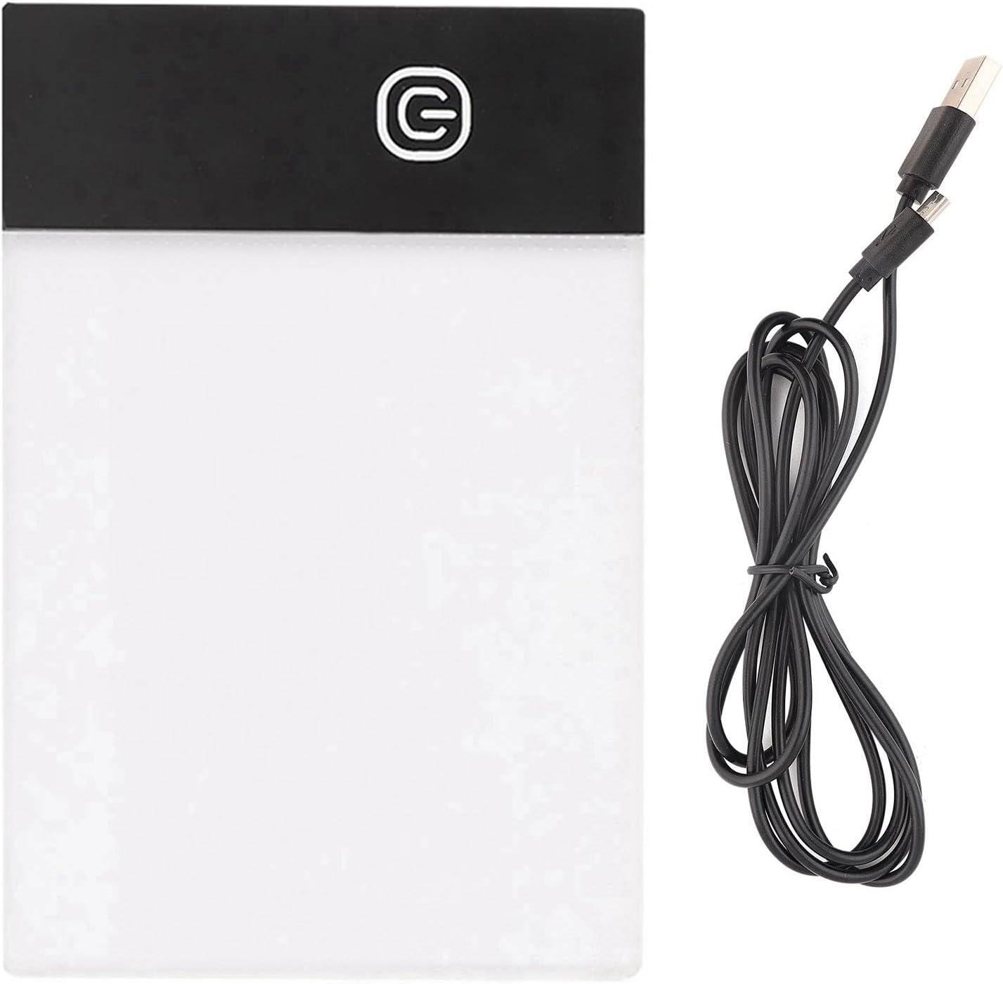 Respicefinem LED Light Board Mini A6 Tracing Light Table Portable Tracing LED Copy Board Light Box Drawing Pad Artcraft Trace Light Pad Copy Boxes for Drawing Sketching USB Cable