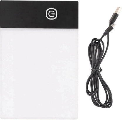 LED Light Box Tracing Pad, A6 Size, Dimmable Brightness, Magnetic Design for Artists, Animation, Sketching