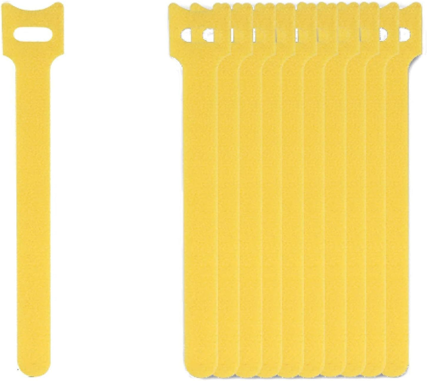 California JOS 60 PCS 6 Inches Reusable Cable Ties, Wire Ties, Cord Organizer, Cable Organizer, Adjustable Cable Management - White