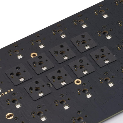 DUROCK Keyboard Switch Pads 0.5mm Poron Foam Swithes Pad Keyboard Switches Sound Dampeners for Hot Swap Mechanical Keyboards (Black, 120pcs)