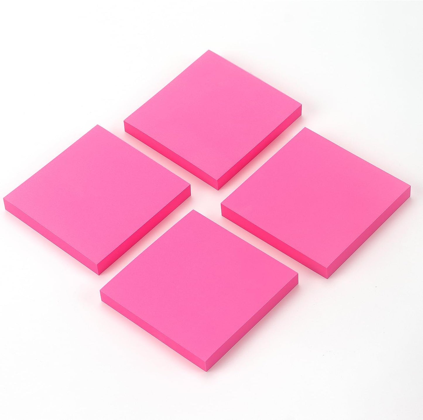 Osboo Sticky Notes 3x3 Pop Up Self-Stick Notes Pads with 6 Bright Colors, Easy to Post for Office, School, Home, 6 Pads/Pack, 100 Sheets/Pad(Pop Up)
