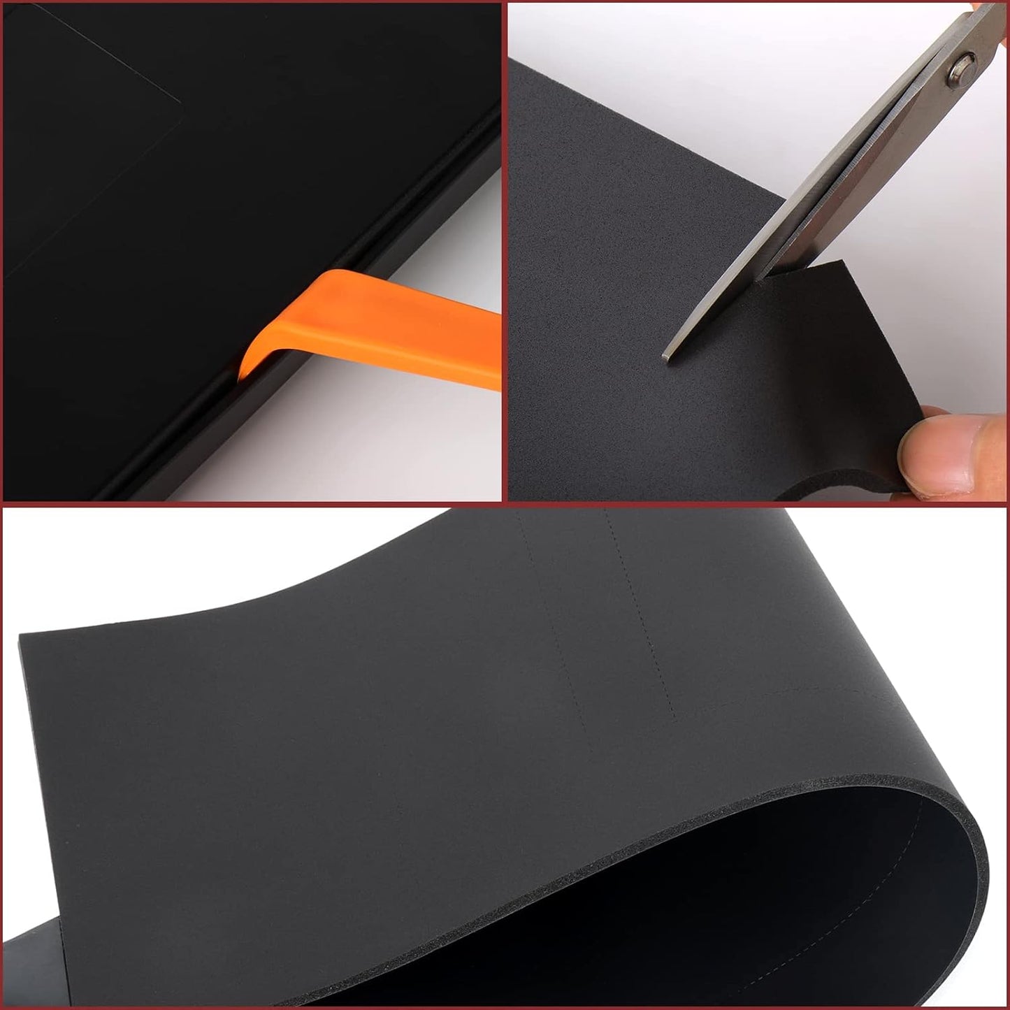Sound Dampening Foam for Mechanical Keyboard Bottom, Made of YM40-Sponge (10mm Thick)
