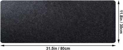 CHuangQi Gaming Mouse Pad, Felt Desk Mat for Laptop Keyboard, 3.0mm Felt Office Table Protector, Non Slip No Crease