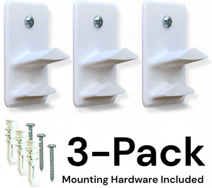 Cutting Mat Hangers with Double Hooks 3-Pack, Storage Holders, Wall Storage Organizer Compatible with Cricut Explore One/Air/Air 2/Maker Cutting Mats