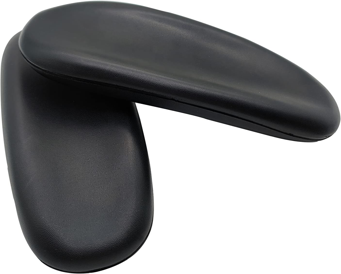 Replacement Office Chair Arm Replacement Armrest Pads Oval Shaped Office Chair Parts Arm Rest for Desk Chair with Mounting Hole Patterns Screws (Fashion)