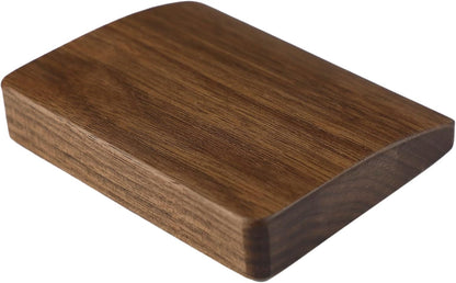 2 pcs Mini Wood Wrist Rest Portable Movable Solid Wooden Walnut Beech for Most Mechanical Keyboard Numpad Sp64