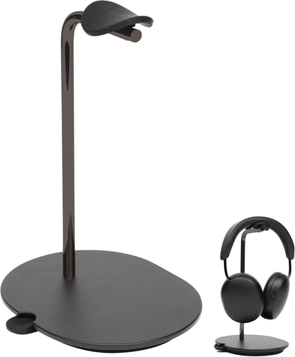Sanus Sonos Ace Headphones Stand - Premium Stand w/Silicone Cradle Prevents Creasing & Built-in Cable Management w/Magnetic Clip for Fast Charging - Tool-Free Setup - Black Sonos Headphones Holder