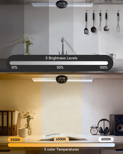 BY-J Computer Monitor Light Bar, Eye-Care USB Reading LED Task Lamp with Touch Control, Fit for Curved Monitor, No Screen Glare Dimmable Desk Lamp Computer Monitor Light Bar for Screen Home Office