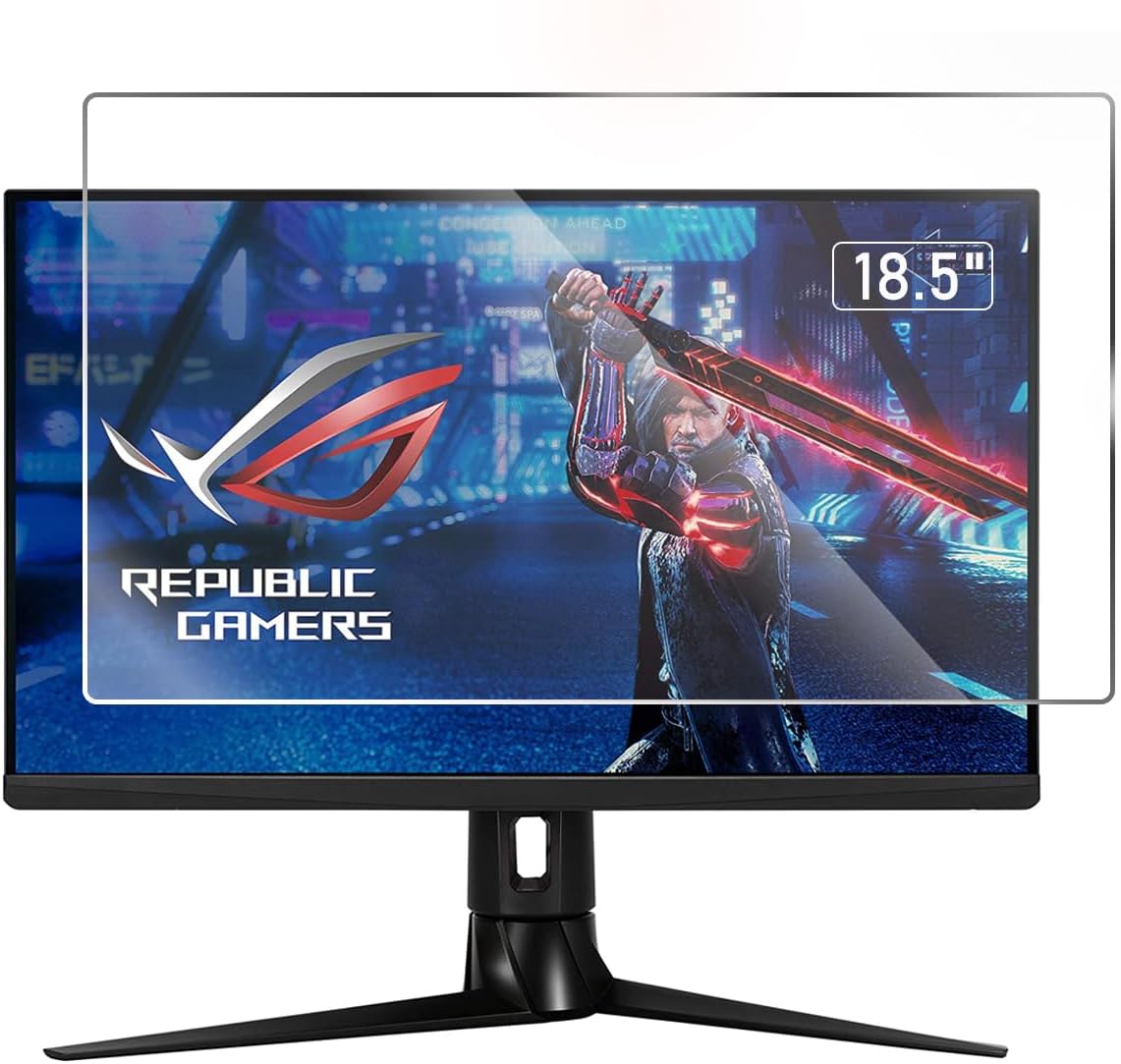 2Pack 22" Anti Glare Matte Monitor Screen Protector for Sceptre/LG/Dell/HP/Acer/ViewSonic/ASUS/Aoc/Samsung Diagonal 22" 16:10 LED PC Screen Gaming Monitor Eye Protection Film (L x W/474 x 296)