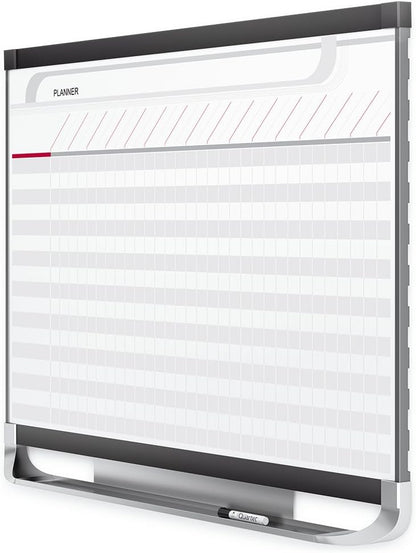Quartet Prestige 2 Magnetic Total Erase Project Planner, 3 x 2 Feet Board with 16 Row/29 Column Chart (PP32P2)