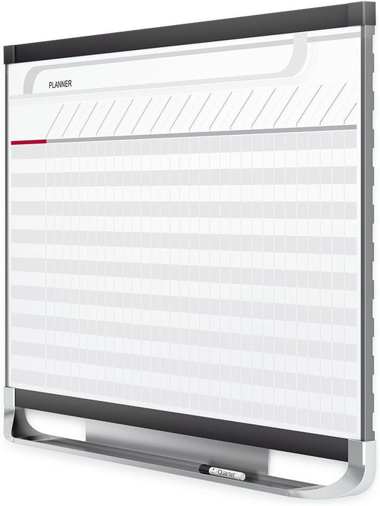 Quartet Prestige 2 Magnetic Total Erase Project Planner, 3 x 2 Feet Board with 16 Row/29 Column Chart (PP32P2)