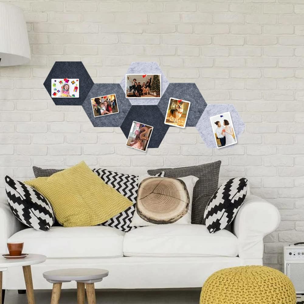 Vuzvuv Black 28"x16" Large Cork Board with 50 Push Pins & Sticky Notes, Self-Adhesive Bulletin Board for Wall, Felt Pin Vision Board for Paste Notes,Schedules Offices Home