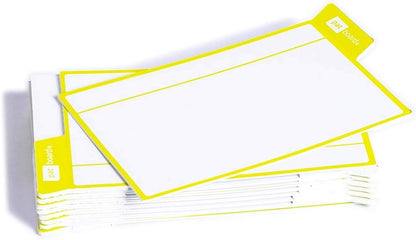 PATboard Scrum Board and Kanban Board - 16 Task Cards Medium - with nanocups® for Glass - Blue