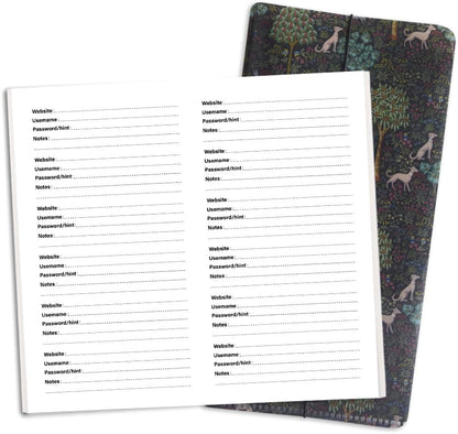 qianshan Travelers Notebook Inserts with PVC Sleeve,Undated Weekly Planner,Weekly To Do List Notepad,TN Journal,30 Sheets,8.5" x 4.7",Pocket Travelers Notebook for Journals,Diaries,Planners,Pink Cat