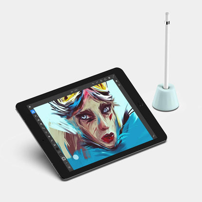 UPPERCASE Designs NimbleStand Vertical Stand Compatible with Apple Pencil with/without Sleeve or Grip (Onyx Black)