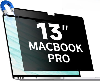 Magnetic Laptop Privacy Screen 14 Inch 16:10, Removable Matte Anti Glare Blue Light Filter - Computer Privacy Shield Not for 14" 16:9 Laptop