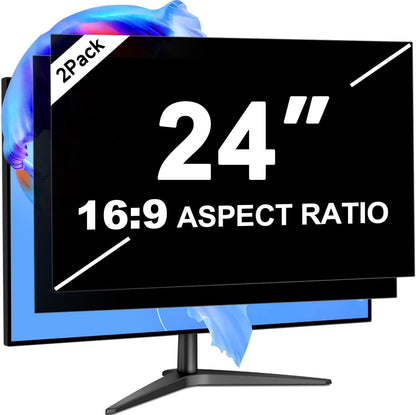 Laptop Privacy Screen 14 Inch 16:9 Aspect Ratio, Laptop Screen Privacy Shield Compatible With Lenovo Hp Dell Acer Asus Thinkpad Envy Xps, Removable Anti Glare Blue Light Computer Filter Protector