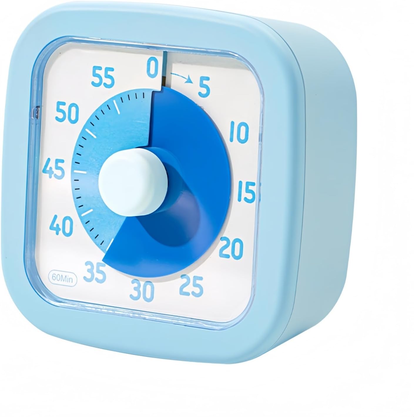 Visual Timer for Kids Timer Home - 60 Minute Kids Visual Timer for Classroom Home Office, Countdown Clock for Teaching Work Meeting, Pomodoro Timer for Time Management (Avocado Green)