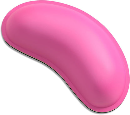 Dapesuom Mouse Wrist Rest, Ergonomic Memory Foam Mouse Wrist for Computer Desk Mats Support, PU Leather Hand Rest Pad Cushion for Gaming, Laptop, Men, Women, Pain Relief & Easy Typing, Black