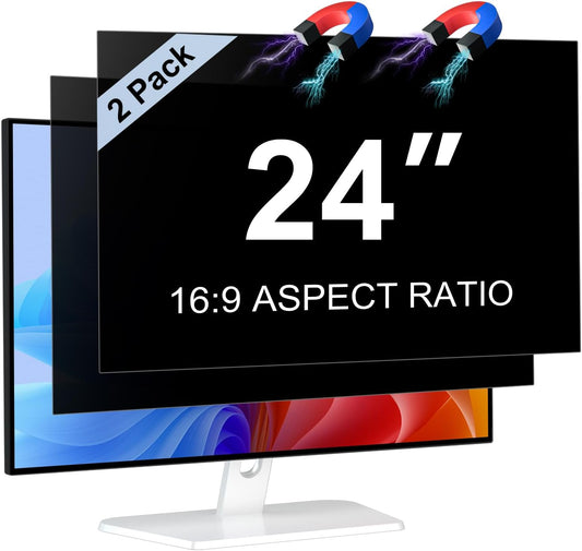 Laptop Privacy Screen 14 Inch 16:9 Aspect Ratio, Laptop Screen Privacy Shield Compatible With Lenovo Hp Dell Acer Asus Thinkpad Envy Xps, Removable Anti Glare Blue Light Computer Filter Protector