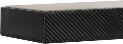 J JACKCUBE DESIGN 7 Slot Sunglasses Organizer, Leather Eyeglass Storage Tray Box for Table, Desk, or Drawer - MK378