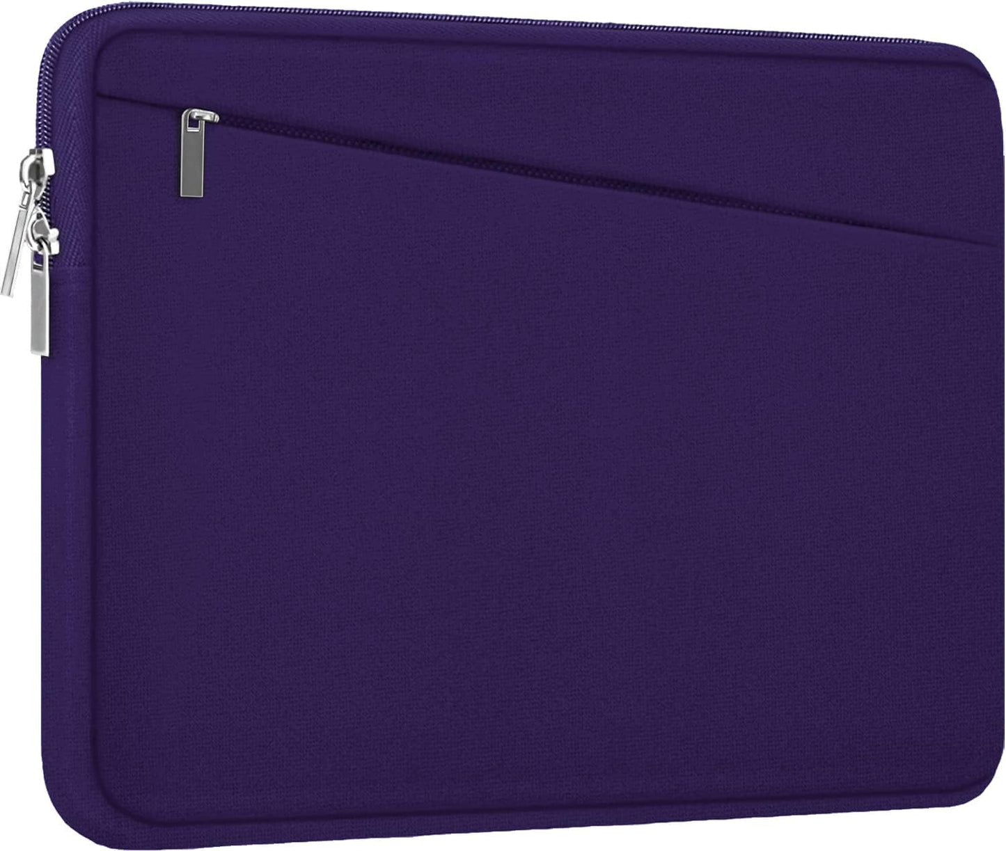 Laptop Sleeve 15.6 inch, Durable Computer Carrying Bag Protective Case Briefcase Handbag with Front Pocket, Slim Laptop Cover for 15-16 Inch HP, Dell, Lenovo, Asus, Notebook, Black