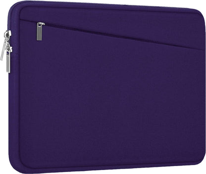 Laptop Sleeve 15.6 inch, Durable Computer Carrying Bag Protective Case Briefcase Handbag with Front Pocket, Slim Laptop Cover for 15-16 Inch HP, Dell, Lenovo, Asus, Notebook, Black