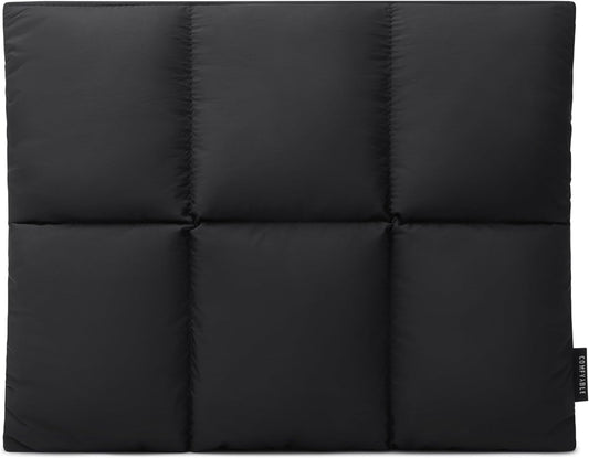 Comfyable Puffy Laptop Sleeve 13 Inch 14 Inch, Quilted Puffer Laptop Carrying Case for Women, Pillow Case Compatible with MacBook Air/Pro M5 M4 M3 M2 Pro/Max 2026, 13" MacBook Neo A18, Rice | Puffy