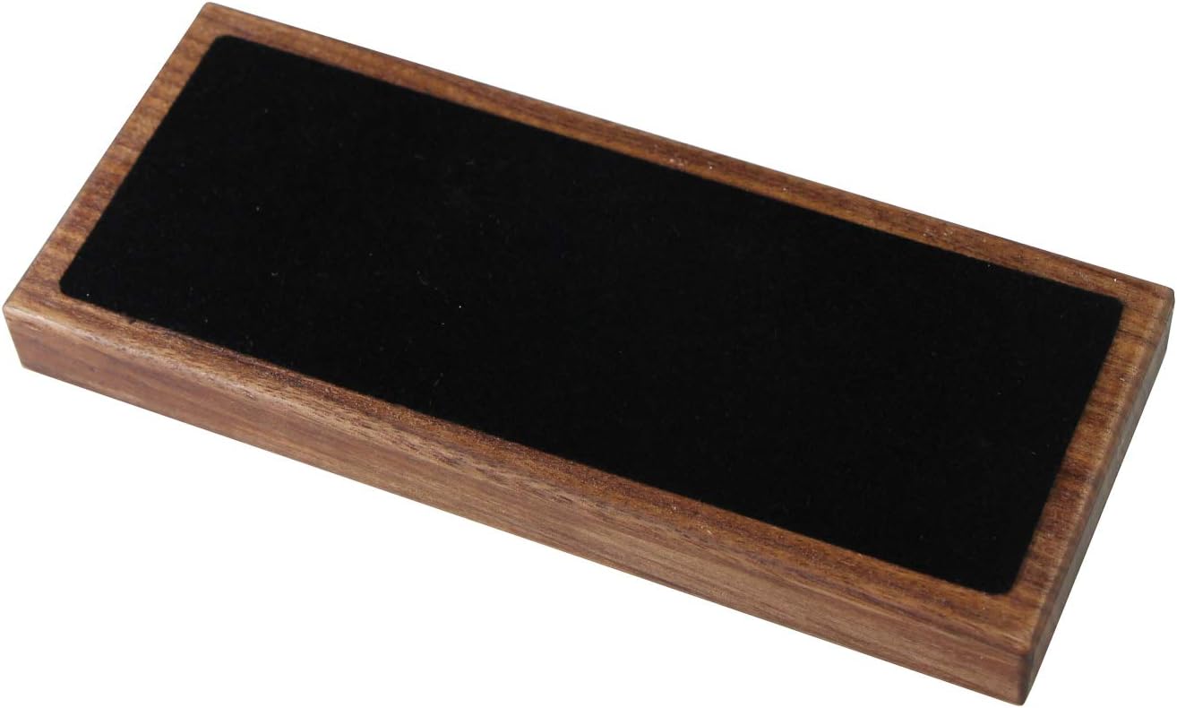 aufodara Wood Pen Tray Desktop Office Storage Box Coin Keys Holder