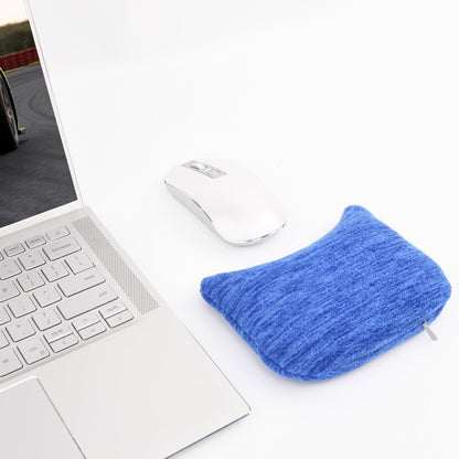 Large Mouse Wrist Rest Bean Bag, Ergonomic Mouse Support Pad Filled Ergo Beads for Computer, Laptop, PC Gaming (Dark Gray)