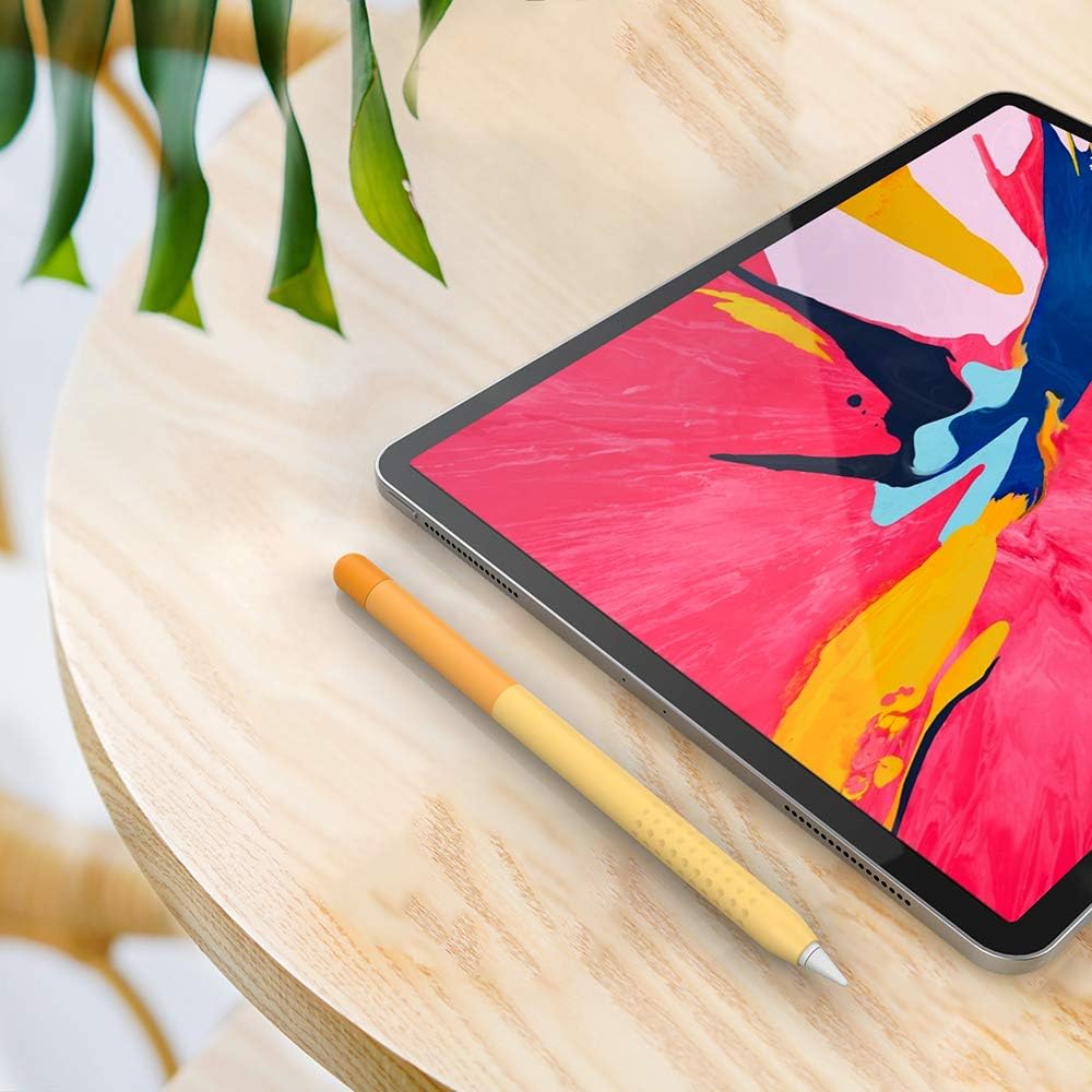 Delidigi for Apple Pencil Pro Case (2024) & Apple Pencil 2nd Generation Sleeve,Soft Silicone Grip Cover,Magnetic Charging Compatible,Double Tap Support,Gradient Color Design