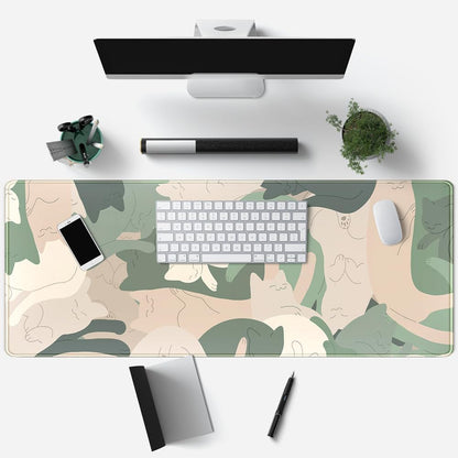 World Map Desk Mat Historical World Map Desk Pad Extra Large Computer Mouse Pad XL Black Topographic Mousepad Keyboard Pad for Desk Gaming Computer Laptop Office Non-Slip Desk Pad 31.5x11.8 in