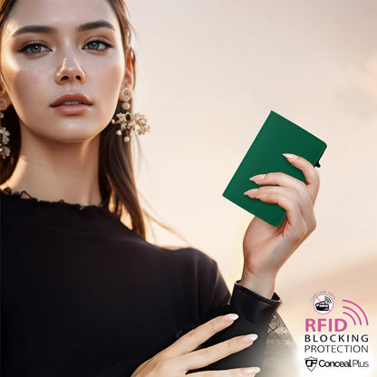 Conceal Plus Wallet Finder Slim Tracker, 5-Year Battery Life - Never Needs Charging, Track Wallet, Backpack, Luggage and More, Works with Apple Find My iOS Only (Android Not Supported)