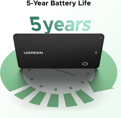 UGREEN FineTrack Slim G (Android Only) Wallet Tracker Card, 5-Year Battery Bluetooth Tracker Card Work with Find Hub App, IP68 Waterproof Smart Google Tracker Card for Wallet Luggage[Google Certified]