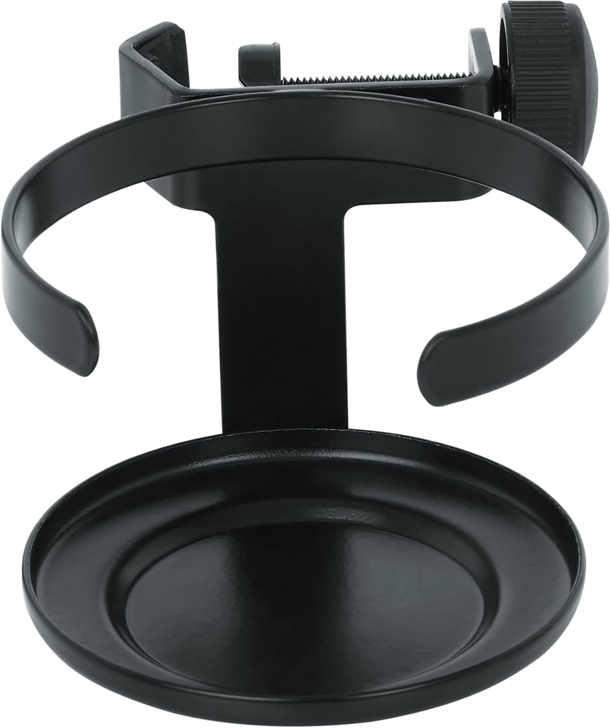 Gator Frameworks Microphone Stand Clamp On Drink Holder Holds Single Beverage, Cup (GFW-SINGLECUP)