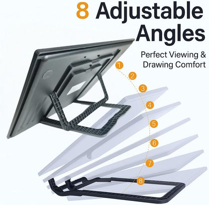 Large A2 LED Light Pad for Diamond Art Painting & Tracing, USB-Powered Light Board with 3 Brightness Levels - Includes Clips & Painting DIY Tools Kit