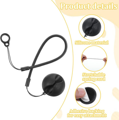 3PCS Retractable Pen Holder for Lanyard, Pens Leash Lanyard Pen Holder for Writing Boards, Tablets, Clipboards, And Desk, Stylus Holders Attachment