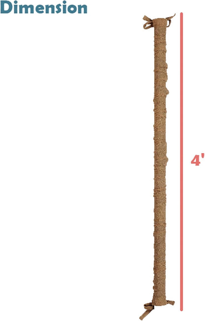 Aspen Creative 15013-21A, 6' Wheat Faux Silk Fabric Cord & Chain Cover, Easy to Install for Lighting Fixture, Cable Management, Lamp Wire Cover