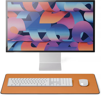 Jotsome Leather Desk Pad Mat, Non-Slip Desk Blotter Pad - Desk Protector for Office, Home, Lap Desk, Laptop, and Desktop