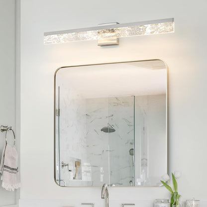 AIJIASI 39-Inch Brushed Gold Vanity Light Fixture, 28W Dimmable LED Modern Light Bar for Bathroom Mirror, Restroom, Bedroom (3000K)