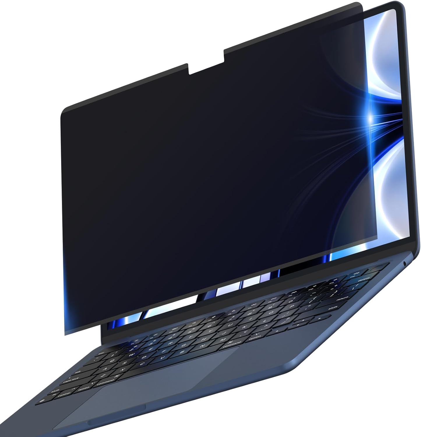Privacy Screen for MacBook Air 13.6 Inch (2025–2022, A2681 A3113 A3240),Reusable Adhesive Wide-angle privacy Filter, High Light Transmission, Slim Fit, Easy to Wash & Removable- Matte
