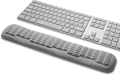 UnivoColors Ergonomic Mouse Wrist Rest,Latest 3.0 Wave Curve Design,High-Resilience Memory Foam Non-Slip Base,Reduces Wrist Fatigue,Ideal for Office Gaming & Long Hours of Use(Black)