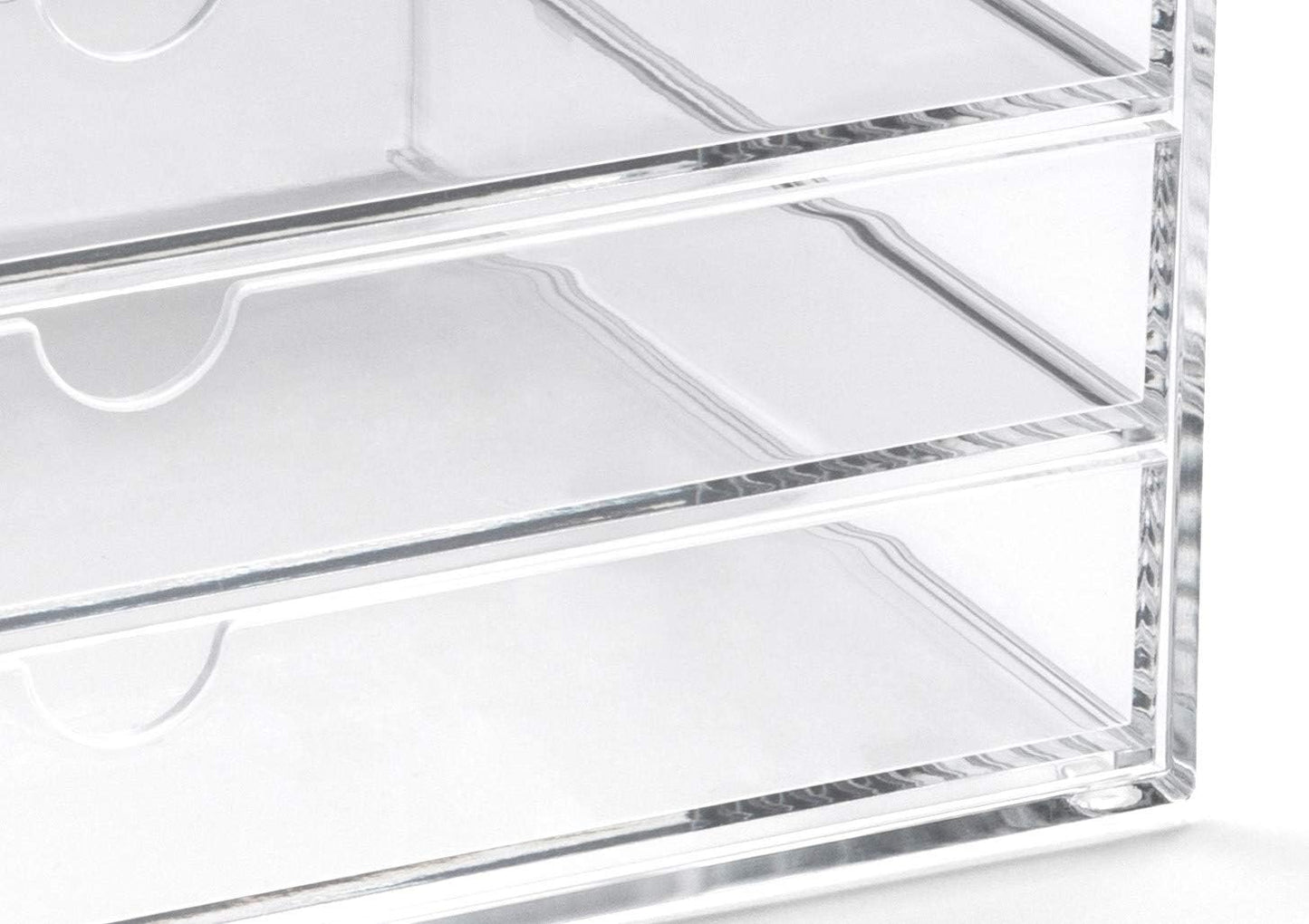 Osco X-Small Clear Acrylic Triple Drawer, (X-Small), A3274