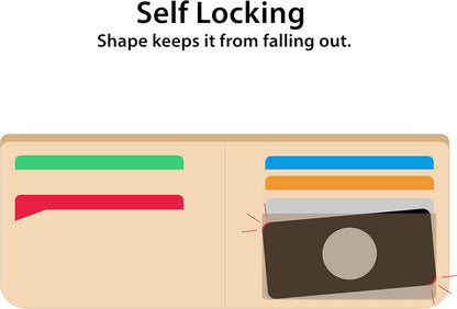 TagVault™ AirTag Wallet Holder - The Thinnest AirTag Wallet Card Insert | Flexible, Stays Hidden, Patent Pending | Elevation Lab