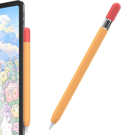 AhaStyle Silicone Case for Apple Pencil (USB-C) 2023 Ultra Thin Proteative Cover Skin Apple Pencil Sleeve Anti-Slip Grip Compatible with Apple Pencil USB C (Lavender)