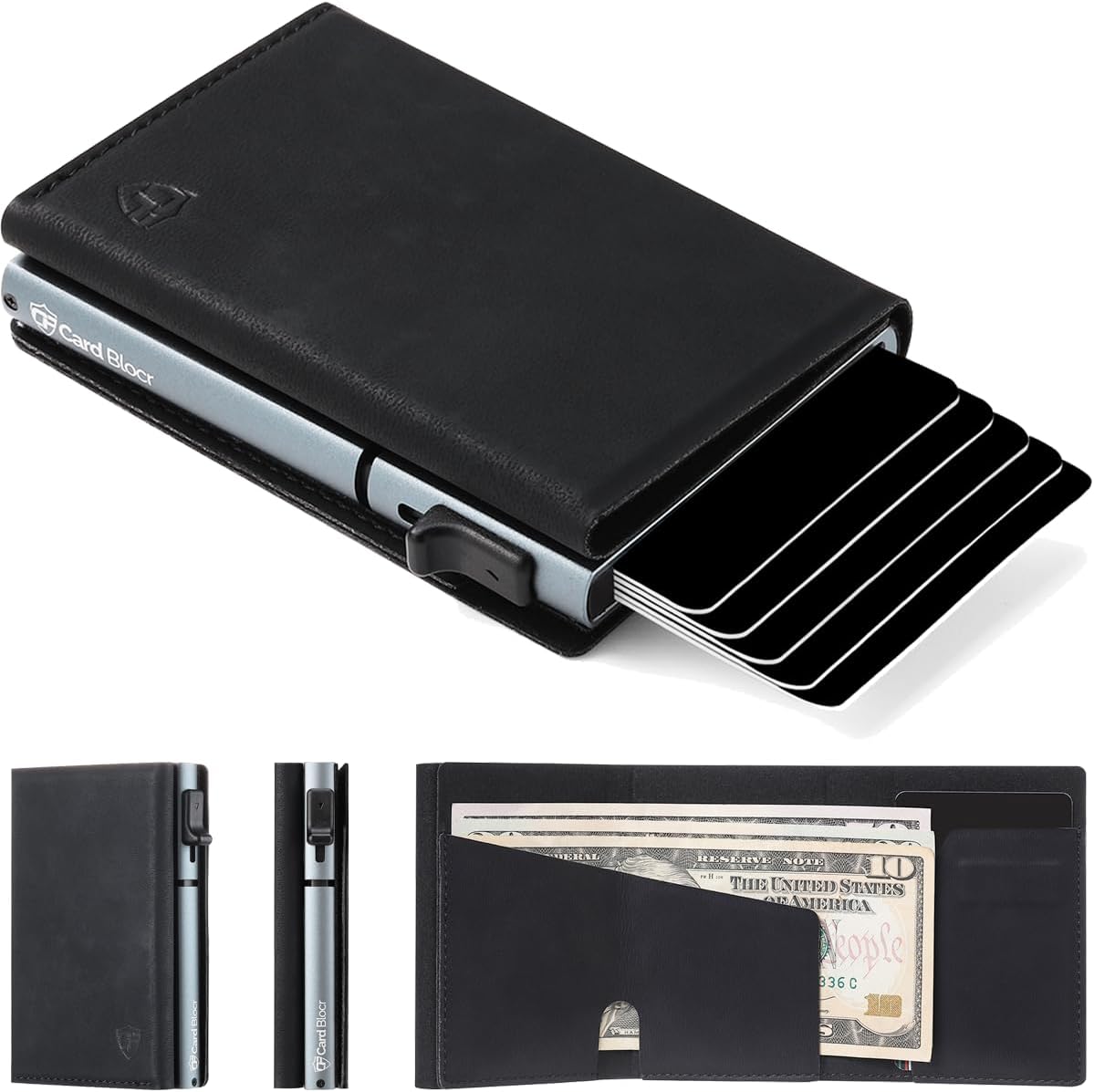 Conceal Plus Wallet Finder Slim Tracker, 5-Year Battery Life - Never Needs Charging, Track Wallet, Backpack, Luggage and More, Works with Apple Find My iOS Only (Android Not Supported)