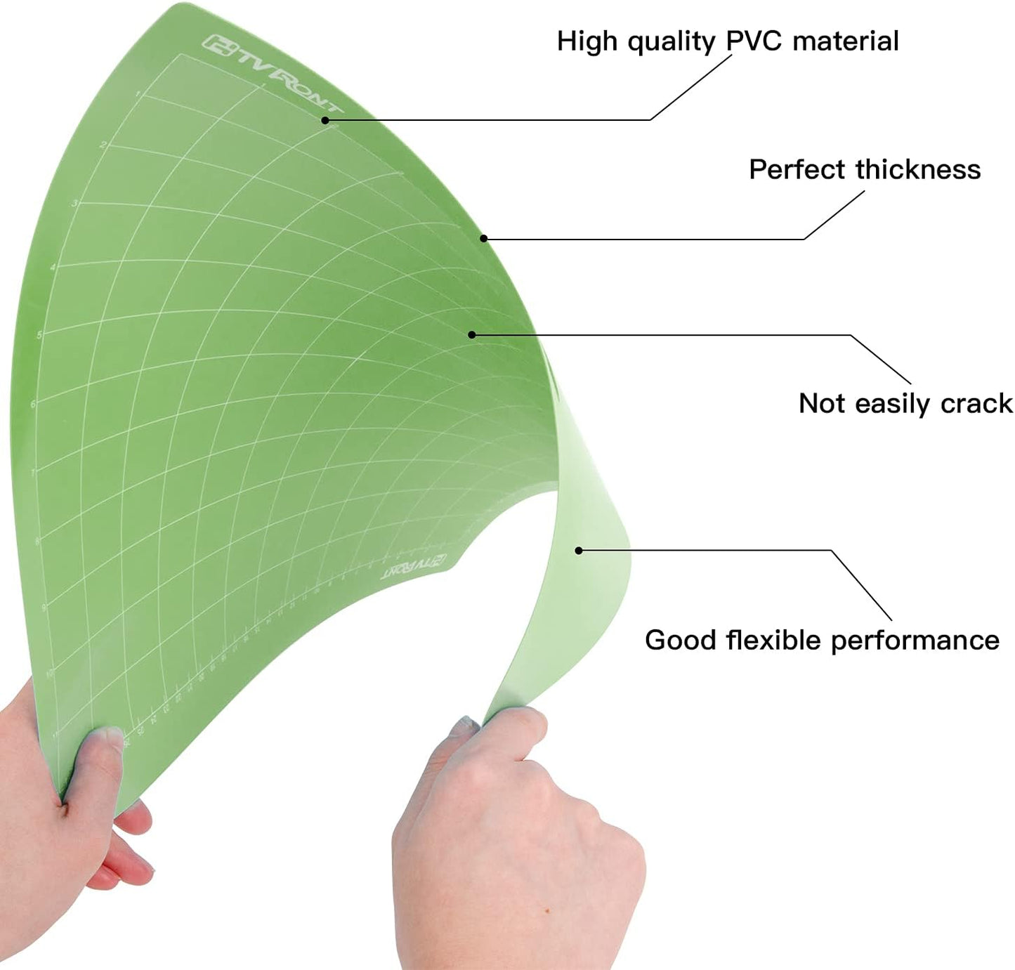 HTVRONT Standard Grip Cutting Mat, 6 Pack Cutting Mat 12x12 Compatible with Cricut Maker 3/Maker 4/Maker/Explore 3/4/5/Air 2/One, Standard Adhesive Sticky Quilting Cutting Mats Replacement Accessories