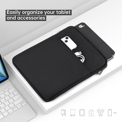 Tablet Sleeve for 2026 iPad A16, 11 inch iPad Air M4 M3 M2, Pro M5, Amazon Fire Max 11 Tablet/Kindle Fire HD 10/10 Plus, Galaxy Tab A9+ Plus Bag, Black