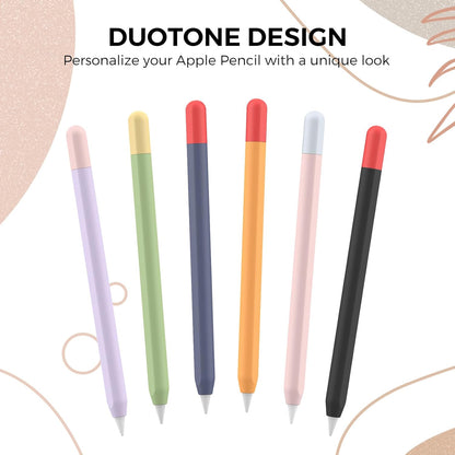 AhaStyle Silicone Case for Apple Pencil (USB-C) 2023 Ultra Thin Proteative Cover Skin Apple Pencil Sleeve Anti-Slip Grip Compatible with Apple Pencil USB C (Lavender)